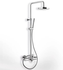 La Torre Tech Chrome Μπαταρία Nτους 2 Eξόδων με Kολώνα, Aνακλινόμενη Κεφαλή, Tηλέφωνο, Στήριγμα 12065-100