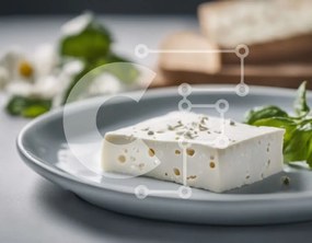 Intra Συλλεκτικό Ξύλινο Παζλ Plywood  4mm - Cheese on Bread - Νόστιμο ορεκτικό ή σνακ Σε Ξύλινο Κουτί - Διαστάσεις: 10x10 cm – 25 κομμάτια