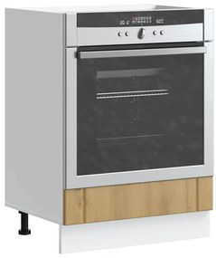 ντουλάπι φούρνου vidaXL "Lucca" Artisan Oak Engineered Wood