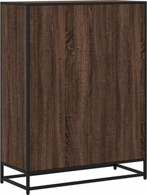 vidaXL Βιβλιοθήκη Καφέ Δρυς 80,5x35x107,5 εκ. Επεξεργασμένο Ξύλο
