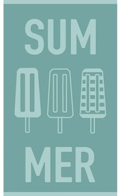 Πετσέτα Θαλάσσης Παιδική Summer Aqua Melinen Θαλάσσης 70x120cm 100% Βαμβάκι