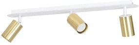 Σποτ Φωτιστικό Οροφής 3xGu10 Ατσάλι ZEN Made in Poland Emibig-623/3-Λευκό 623/3