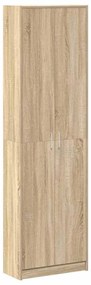 vidaXL Ντουλάπι Sonoma Δρυς 55 x 25 x 189 εκ. Επεξεργασμένο ξύλο