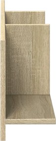vidaXL Ντουλάπι Τοίχου Sonoma Δρυς 100x16,5x30 εκ. Επεξεργασμένο Ξύλο