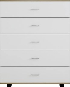 ΣΥΡΤΑΡΙΕΡΑ ΜΕΛΑΜΙΝΗΣ THORG HM8995.04- 5 ΣΥΡΤΑΡΙΑ ΣΕ SONAMA-ΛΕΥΚΟ 80Χ40Χ100Yεκ.