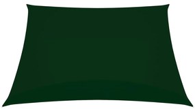 vidaXL Πανί Σκίασης Τετράγωνο Σκούρο Πράσινο 2x2 μ. από Ύφασμα Oxford
