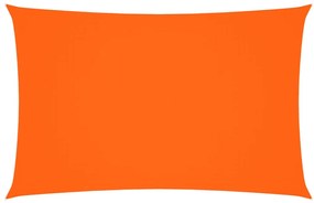 vidaXL Πανί Σκίασης Ορθογώνιο Πορτοκαλί 2,5 x 5 μ. από Ύφασμα Oxford