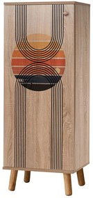 Παπουτσοθήκη Vegas 869VEL8613 50x38x135cm Multi Μοριοσανίδα,Ξύλο