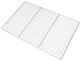 vidaXL BBQ Grill Grate με Λαβές Ορθογώνιο 60x40 εκ 304 Ανοξείδωτο Ατσάλι