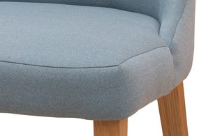 Καρέκλα Korina-Μελί - Μπλε Σκούρο  (2 τεμάχια)