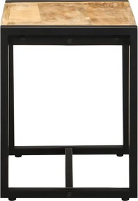Πάγκος vidaXL 60x35x45 cm Στερεό ακατέργαστο ξύλο Mango