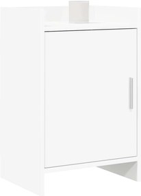vidaXL Κομοδίνα 2 τμχ. Λευκό 40 x 30 x 60 cm Επεξεργασμένο Ξύλο
