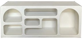 Τηλεόραση Home ESPRIT Λευκό 120 x 26 x 50 cm