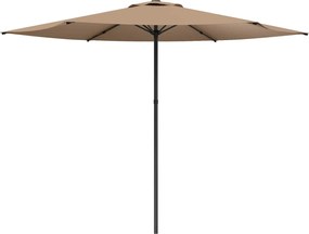 vidaXL Ομπρέλα Κήπου 300 x 300 cm Πολυεστέρας Ορθογώνιος Taupe