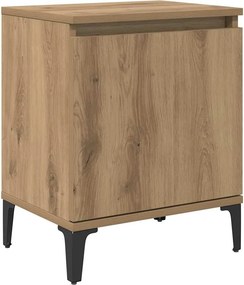 vidaXL Κομοδίνο Artisan Oak 40 x 30 x 50 cm Επεξεργασμένο ξύλο