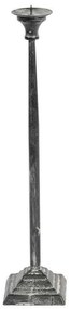 Κηροπήγιο Μεταλλικό LIX215 40x9,5x9,5cm Grey Espiel Metal