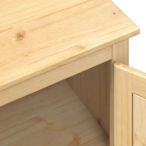 vidaXL Ντουλάπα Corona 76x50x170 εκ. από Μασίφ Ξύλο Πεύκου
