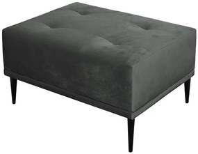 Πουφ Rapallo-Gkri Skouro - 83.00Χ63.00Χ43.00cm