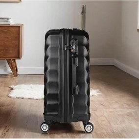 Σετ 3 τεμαχίων βαλίτσες καμπίνας μεσαίου και μεγάλου μεγέθους από ABS - Χρυσό