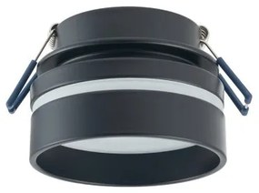 Χωνευτό Σποτ Φωτιστικό Οροφής 1xGU10 Downlight ML Jet Nowodvorski-10493-Μαύρο-Λευκό 10493