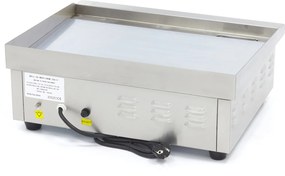 Griddle - Smooth Chrome - 55cm - incl Drip tray