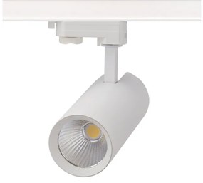 Σποτ Φωτιστικό Ράγας LED 27W Τριφασικό IP20 3000K Soline ACA-SOLINE2730W4-Λευκό SOLINE2730W4