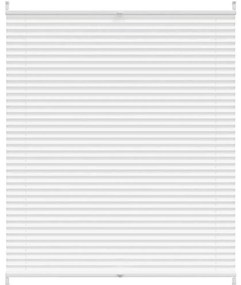 Πλισέ στόρι σκίασης 100x100cm Λευκό