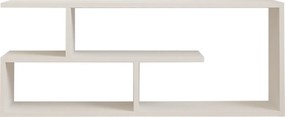 Έπιπλο Τηλεόρασης - Cafu - Χρώμα Λευκό - 100x30x40εκ