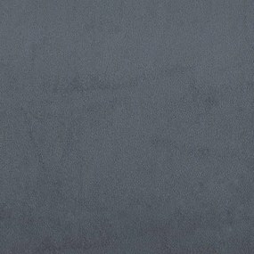 vidaXL Πολυθρόνα Σκούρο Γκρι 60 εκ. Βελούδινη