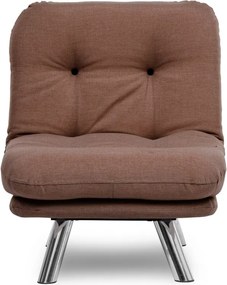 1-Seat Sofa-Bed Misa Small Solo - Light Brown Light Brown