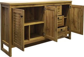 Μπουφές Beles pakoworld sonoma 160x40x93.5εκ