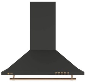 Thermogatz TGS 950 BL Rustic Απορροφητήρας Καμινάδα 60cm Μαύρος