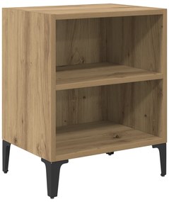 vidaXL Κομοδίνα 2 τμχ Αρτιστική Δρυς 40x30x50 εκ. Επεξεργασμένο Ξύλο