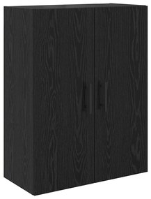 vidaXL Highboard 2 pcs Μαύρη Οξυά 69,5 x 34 x 180 εκ.