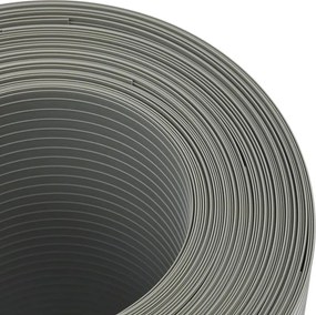 vidaXL Περιφράξεις Προστατευτικές 10 Τεμ. Γκρι 252,5 x 19 εκ. από PVC