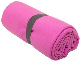 Πετσέτα Microfiber Μονόχρωμη 90x160 Λιλά