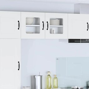 vidaXL Πάνελ πλυντηρίου πιάτων Kalmar 2 pcs Λευκό 40 x 31 x 40 εκ.