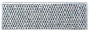 vidaXL Πατάκια Σκάλας Αυτοκόλ. 15 τεμ. Όψη Σιζάλ Μπλε 65x21x4 εκ.
