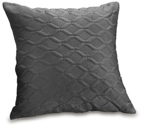 Διακοσμητική Μαξιλαροθήκη (45x45) Whitegg D0230 Γκρι