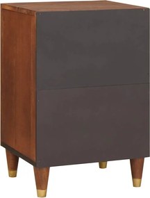 vidaXL Ντουλάπι Μπάνιου Καφέ 38 x 33,5 x 58 εκ. Επεξεργασμένο ξύλο