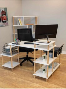 Γραφείο Λευκό LINUN 140x45x76