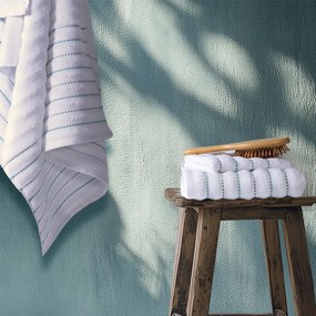 Πετσέτες Μπάνιου (Σετ 3τμχ) Nef-Nef Homeware Blue Sorento 500gsm