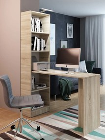 Γραφείο - Βιβλιοθήκη Vacun B1 -Fusiko