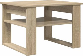 vidaXL Τραπεζάκι σαλονιού Δρύς Sonoma 64 x 54 x 44 εκ