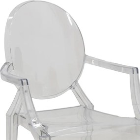 Καρέκλα Narova PC διάφανο 43x48x92εκ 4αδα 43x48x92 εκ.