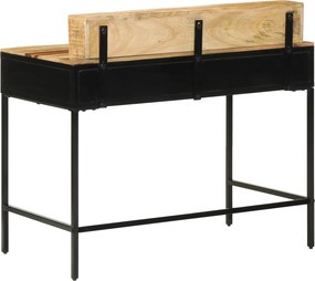 vidaXL Τραπέζι κονσόλας με συρτάρι Καφέ 100 x 55 x 89.5 εκ.