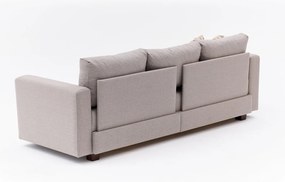 3-Seat Sofa-Bed Aly - Beige Beige