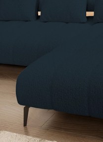 Γωνιακός καναπές Magnito Plus-Gkri Skouro-Δεξιά