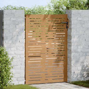 vidaXL Πύλη Κήπου 85 x 150 cm Ατσάλι με Επικάλυψη Πούδρας Κλειδώσιμο