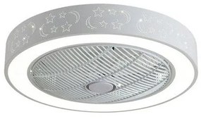 Ανεμιστήρας Οροφής Φ30 DC 35W LED 02-00172 Aurora Γκρι LINEME 02-00172 Γκρι